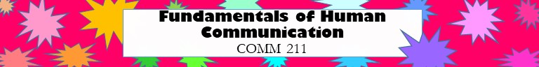 Fundamentals of Human Communication (COMM 211)